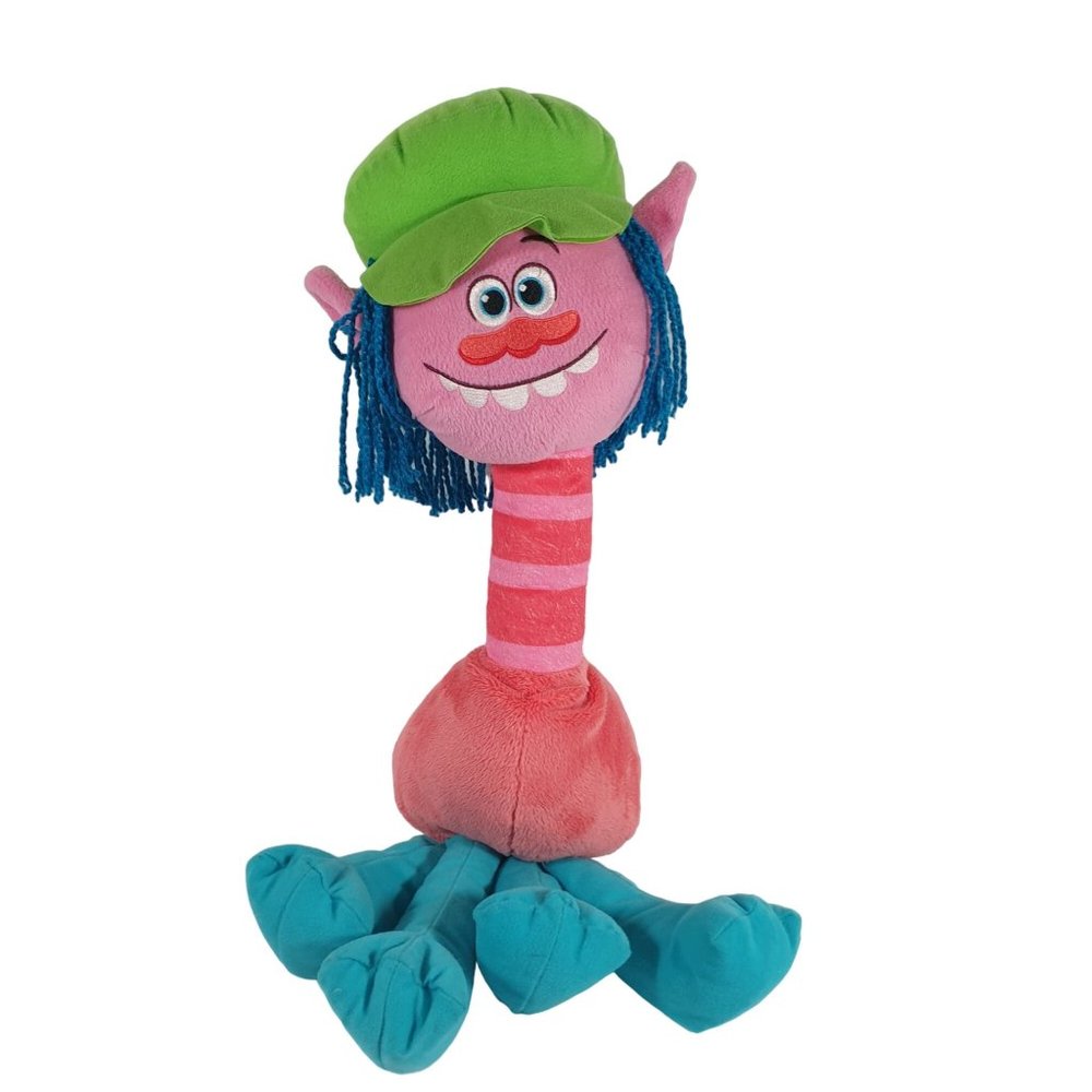 DreamWorks Cooper Troll Plush Toy Child Movie Musical Soft Clean - Picture 2 of 9